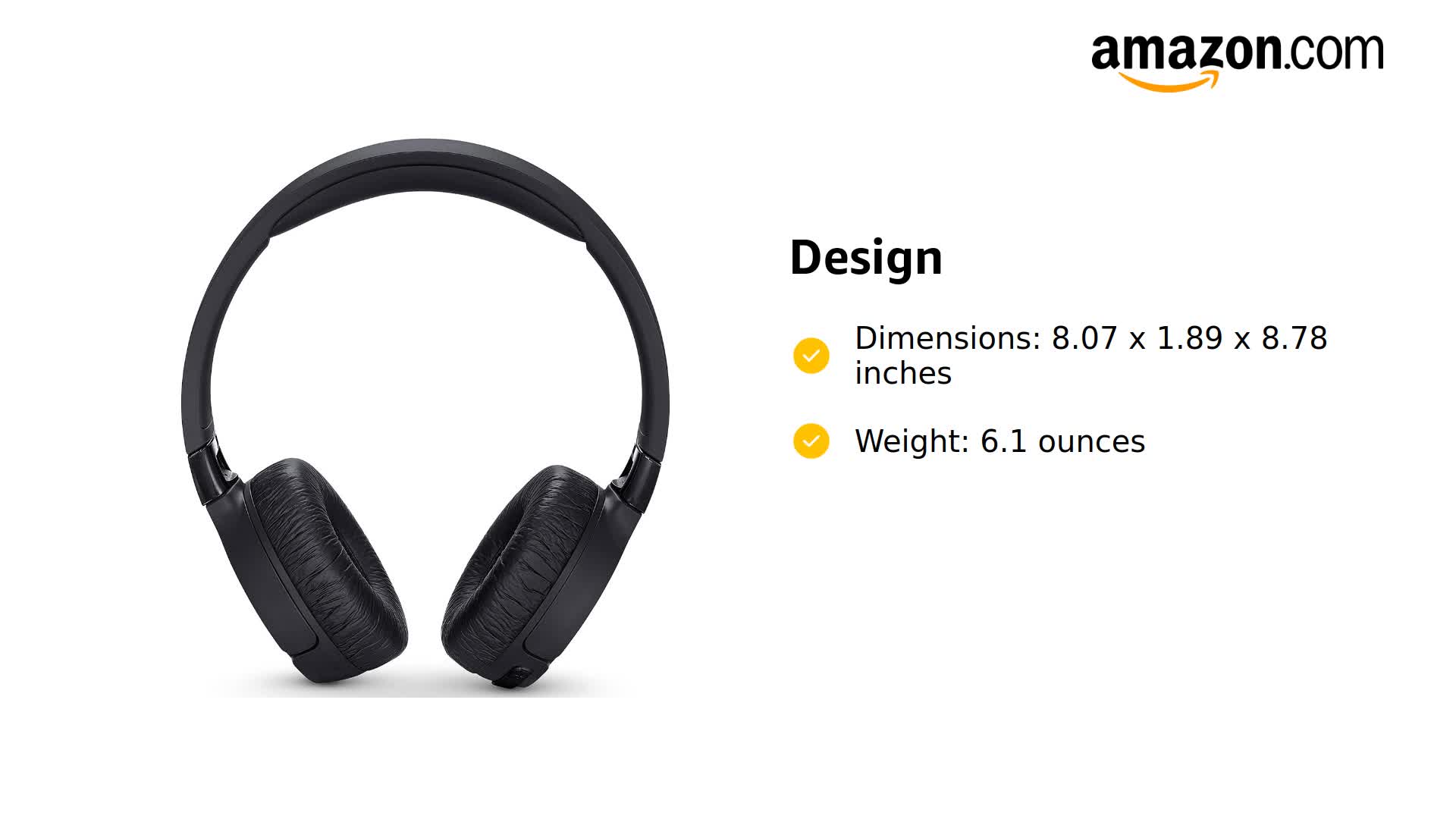 Amazon.com: JBL TUNE 600BTNC - Noise Cancelling On-Ear Wireless