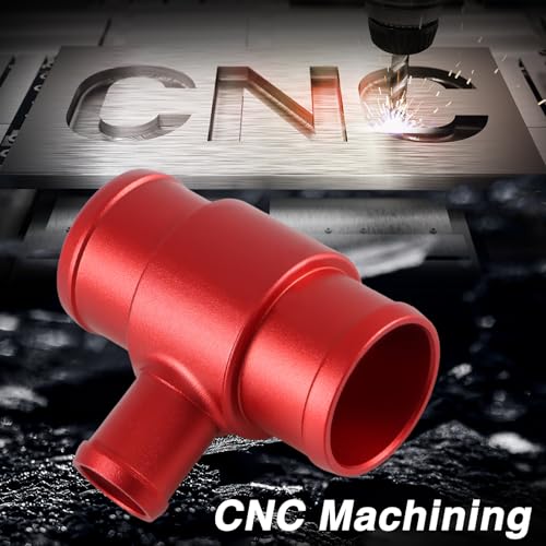 Image of Upgraded Aluminum Upper Lower Radiator Coolant Hose Tee Connector Compatible with Ford Transit Connect 2.0L 2010-2013 Replace#: 9T1Z-8286-C 9T1Z-8286-B 9T1Z-8286-A
