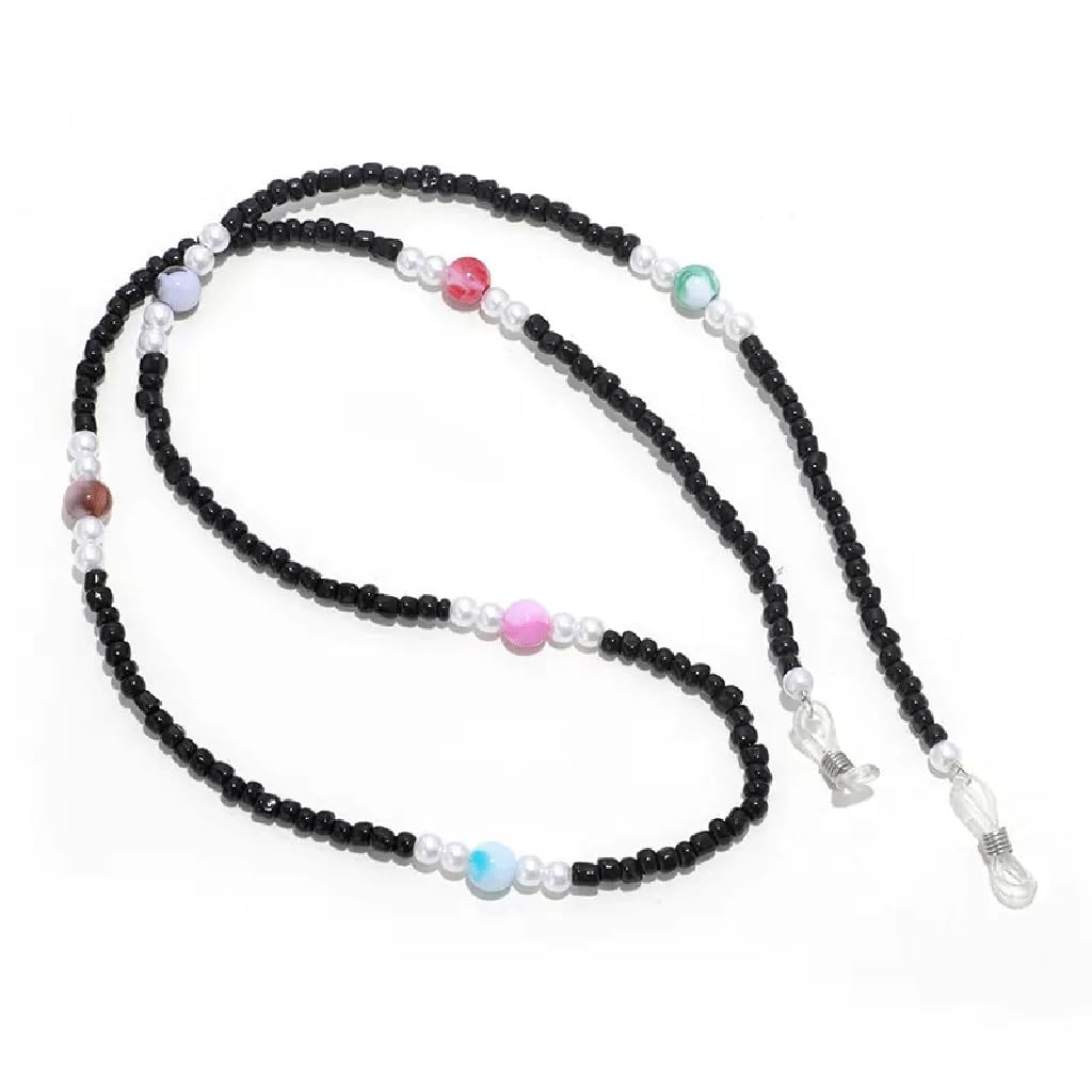 Cadena for Gafas, Cuello Femenino, Gafas de Sol Colgantes, Cadena for Colgar Gafas, Cadena Antideslizante