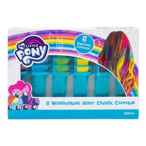 My Little Pony Hair Chalk Combs 6 Pack Toy