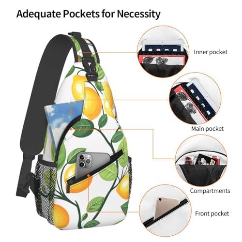 Mochila tipo bandolera para viaje unisex ligera ajustable miniatura 4