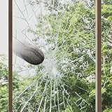 Pangda 8 Mil 24 in x 13 ft Safety Window Film Shatterproof Security Window Film for Glass Anti Shatter Tempered Glass Cover Clear Self Adhesive for Home Office