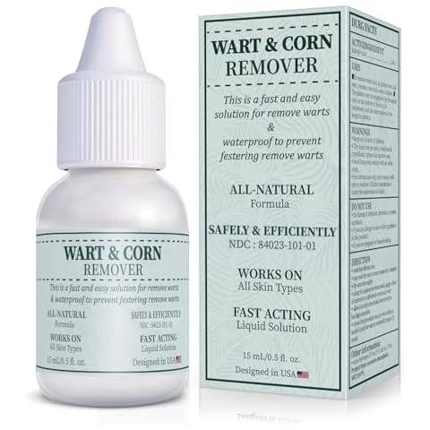 FEDOLOY Wart & Corn Remover, Easy to Use-Fast Removal of Flat Warts, Common Warts and Corns with an Effective Response-45 Cover