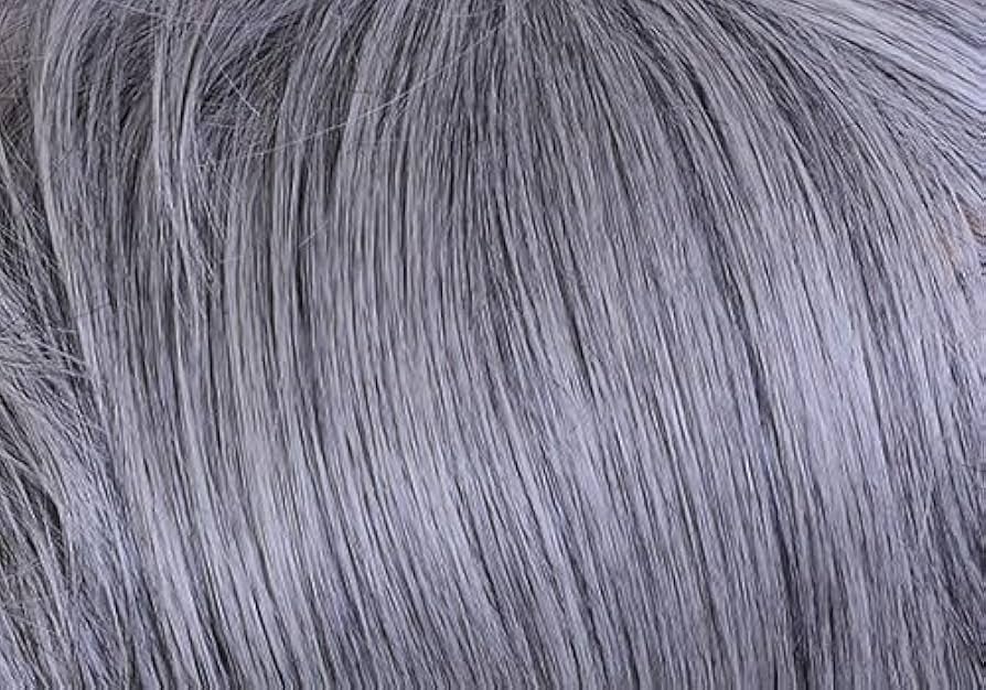 Amazon.co.jp: ふんわりグレイウィッグ 白髪 シニア シエル フル