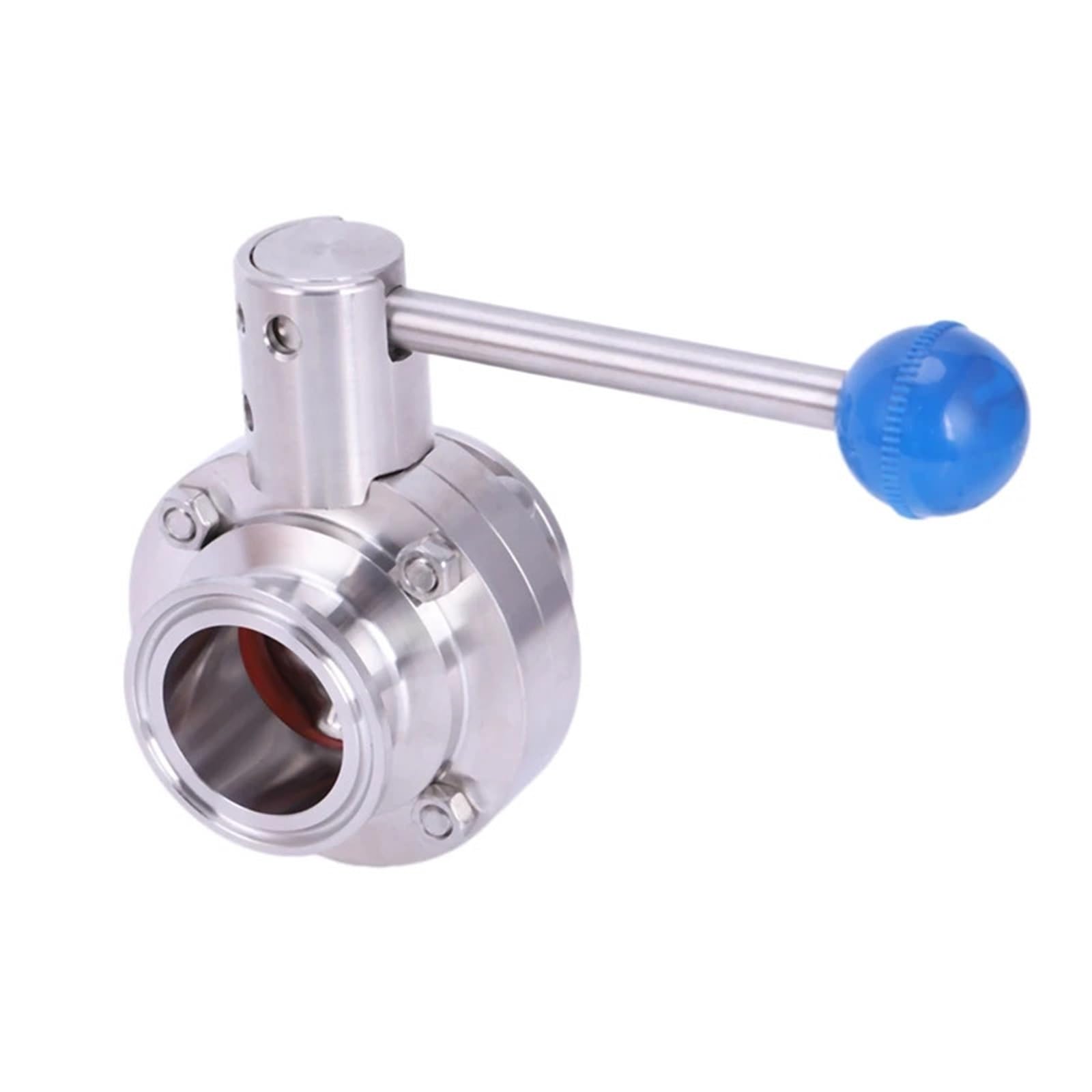 COSZWQDP 1-1/2Inch 38Mm Sus304 Stainless Steel 1.5Inch Tri Clamp Butterfly Flow Control Valve