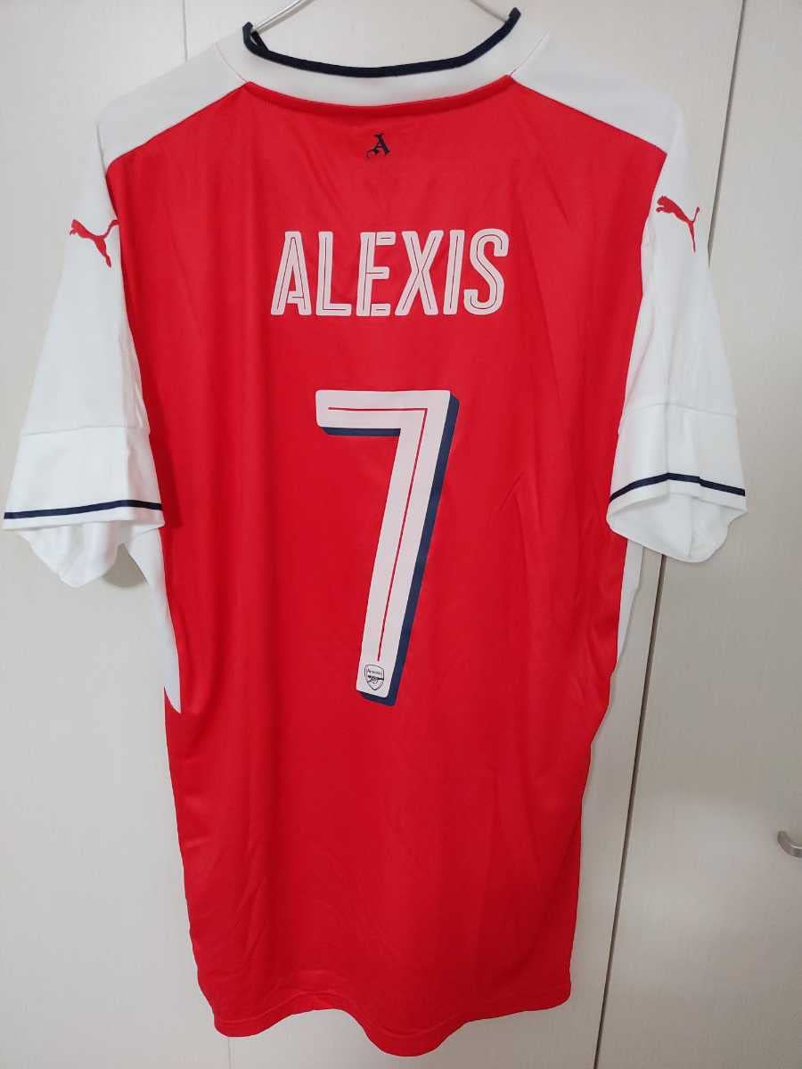 新品！タグ付き！アーセナル　15-16 アレクシスサンチェス　ユニフォーム アーセナル 2015-16ユニフォーム ALEXIS Alexis SANCHEZ - 2015/16