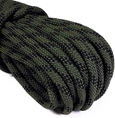 Atwood 1/2” inch 100ft Braided Utility Rope. Camouflage, 100ft Made in USA, Lightweight Strong Versatile Rope for Camping, Survival, DIY, Knot Tying General Purpose Rope