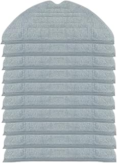 Robotic Vacuum Mop Cloth. Compatible for Roborock, S8 S8 Plus S8+ S8 Pro Ultra G20 Double Vibration Mop Pad Vacuum Cleaner Robot Mop Rags Parts Mop Cloths Accessories (Color : 10pcs)