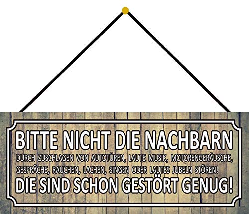 Schatzmix Tin-Plate Sign Wall Plaque, Sheet metal, Multicoloured, 20x30 cm, Multicolor - Image 3