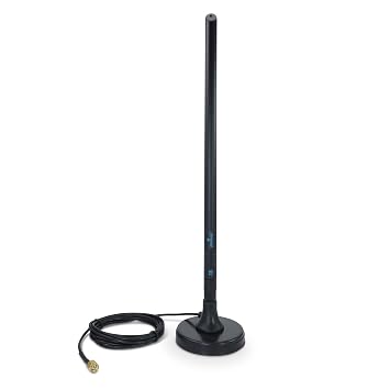 Proxicast 5-8 dBi 4G/5G External Magnetic High Gain Cell Antenna Compatible with Cisco, Cradlepoint, Netgear, Pepwave, MoFi, Digi, Sierra and Other Routers & Modems with SMA Connectors ANT-006-SMA