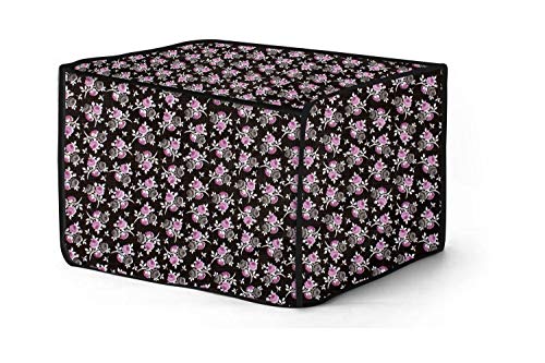 Image of Stylista Microwave Oven Cover for LG 20 L Solo MS2043DB Floral Pattern Multicolor