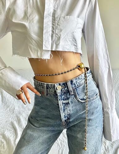 Purse Chain Strap for Handbags Crossbody Straps for Bag Replacement Leather Chain Belt 5