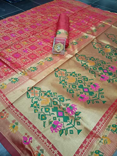 Image of Flosive Women's Banarasi Silk Saree