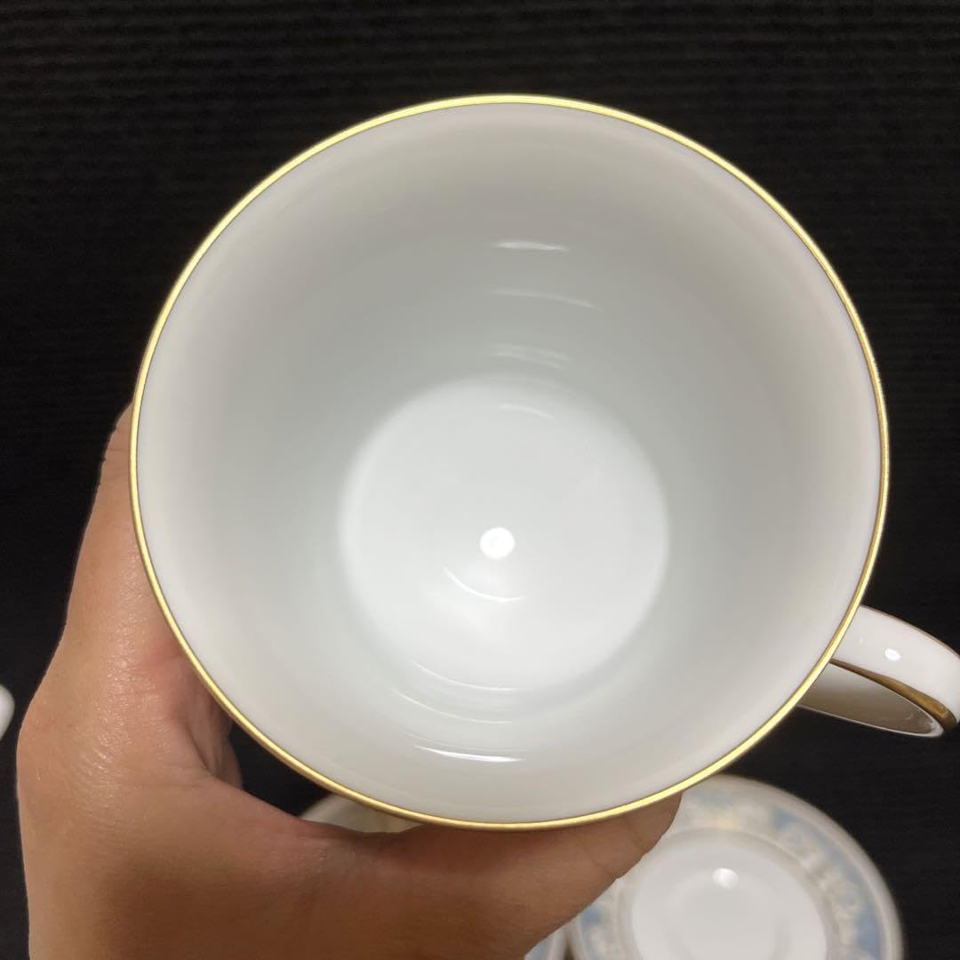 Amazon.co.jp: Noritake POLONAISE 廃盤 2客カップ&ソーサー : ホーム