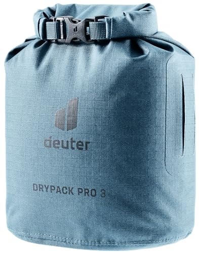 Deuter Drypack Pro 3L, bolsa seca impermeable de almacenamiento de 3 litros para trekking, senderismo, bikepacking y montañismo - Atlantic miniatura 1