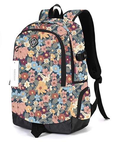Image of rickyh style School Backpack Travel Bag for Men & Women Lightweight College Back Pack with Laptop Compartmen
