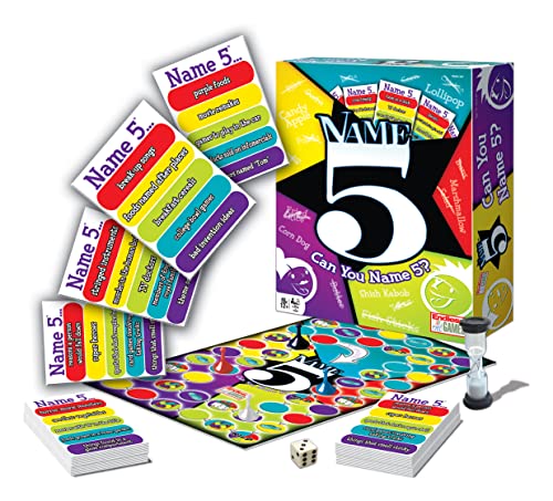 Name Five juego de mesa por Endless Games miniatura 2