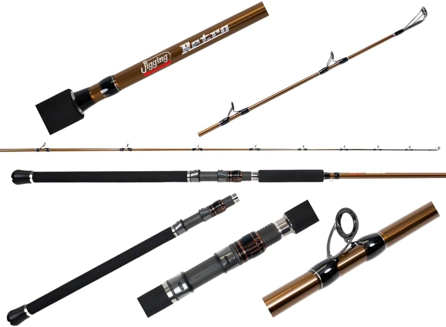 Retro Conventional Rods by Jigging World