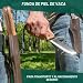 Imagen de BeaverCraft Cuchillo de bushcraft de hoja fija y espiga completa para camping y senderismo Hoja de acero al carbono con funda de cuero BSH2