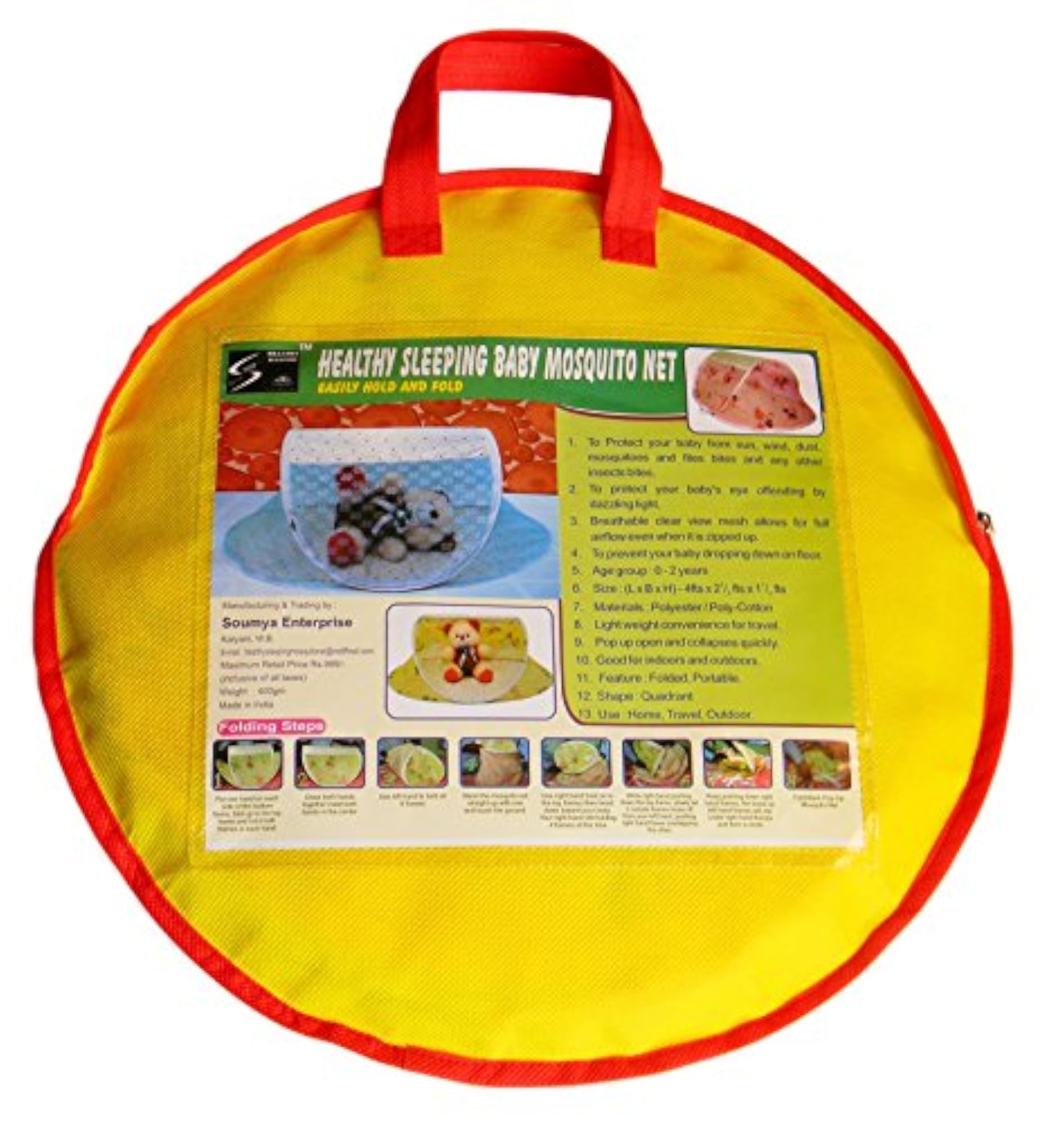 Baby Mosquito Net Portable Foldable Polyester
