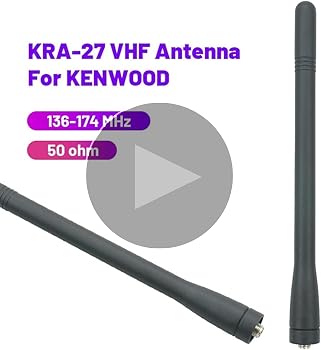Amazon.com: KRA27 Replacement Antenna VHF 136-174mHz Helical