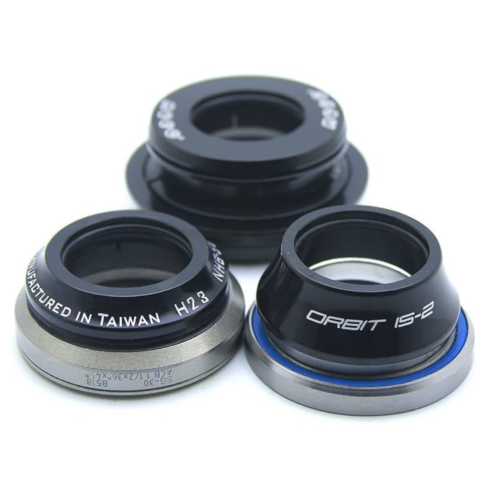 ガンウェルプロ/ロードフレーム、フォーク、ヘッドセット Amazon | ロードバイクヘッドセット 52mm アルミニウム合金