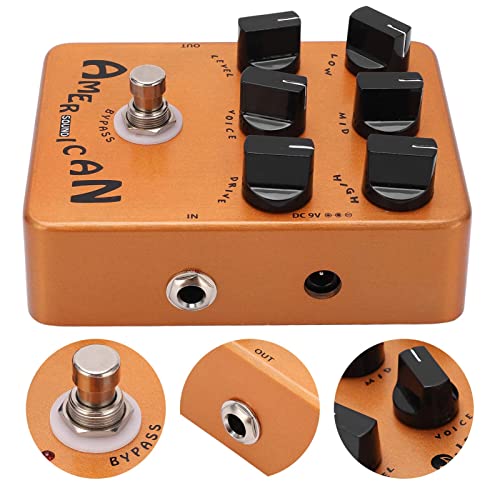 Simulateur d'ampli guitare électrique à 6 boutons pour éliminer les micros devant le baffle - 2