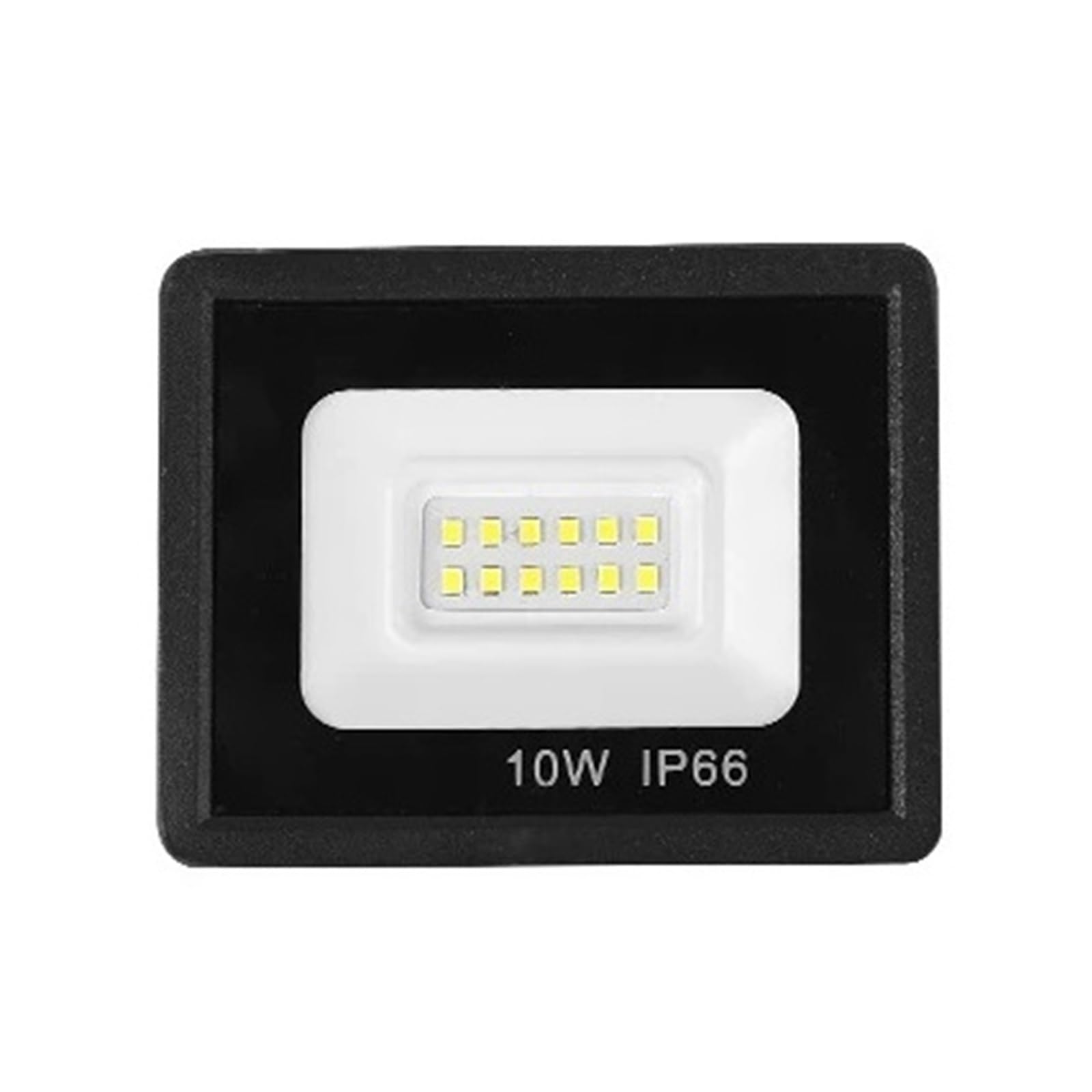 bettght LED Flood Light 10W 20W 30W 50W Reflector Spotlight Street Light Wall Lamp IP66 Waterproof Outdoor Garden Lighting(White 10w)