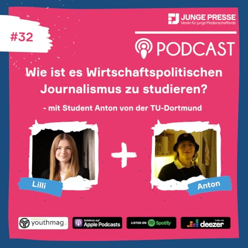 Wie ist es Wirtschaftspolitischen Journalismus zu studieren? - mit Student Anton von der TU-Dortmund