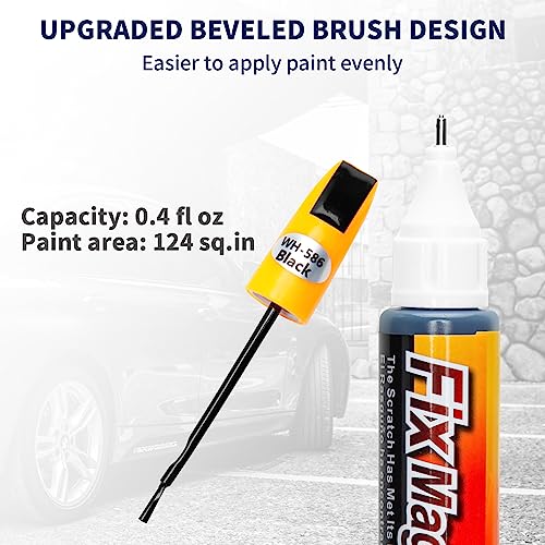 image for AUSZUOI Black Touch up Paint Pen for Cars and Car Scratch Remover Kit,