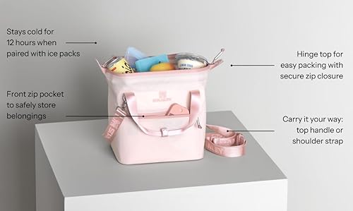 Miniatura 7 de Stanley All Day Julienne - Bolsa térmica suave y lonchera  Bolsa de viaje aislada con cremallera  Sin BPA