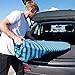 Ho Stevie! Surfboard Sock Cover - Light Protective Bag for your Surf Board (Blue and Gray, 9'6