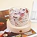Imagen de Lamptobe Set de Cristales Chakra con Base LED Madera