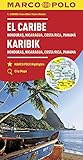  MARCO POLO Kontinentalkarte Karibik 1:2 500 000: Honduras, Nicaragua, Costa Rica, Panama (MARCO POLO Kontinental-/Länderkarten)