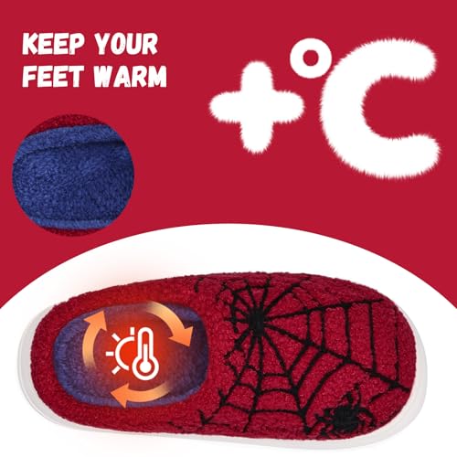 IceUnicorn Kids Slippers Boys Girls Warm Winter House Slippers Big Little Kids Non-Slip Soft Plush Memory Foam Home Shoes for Indoor Outdoor - Image 4