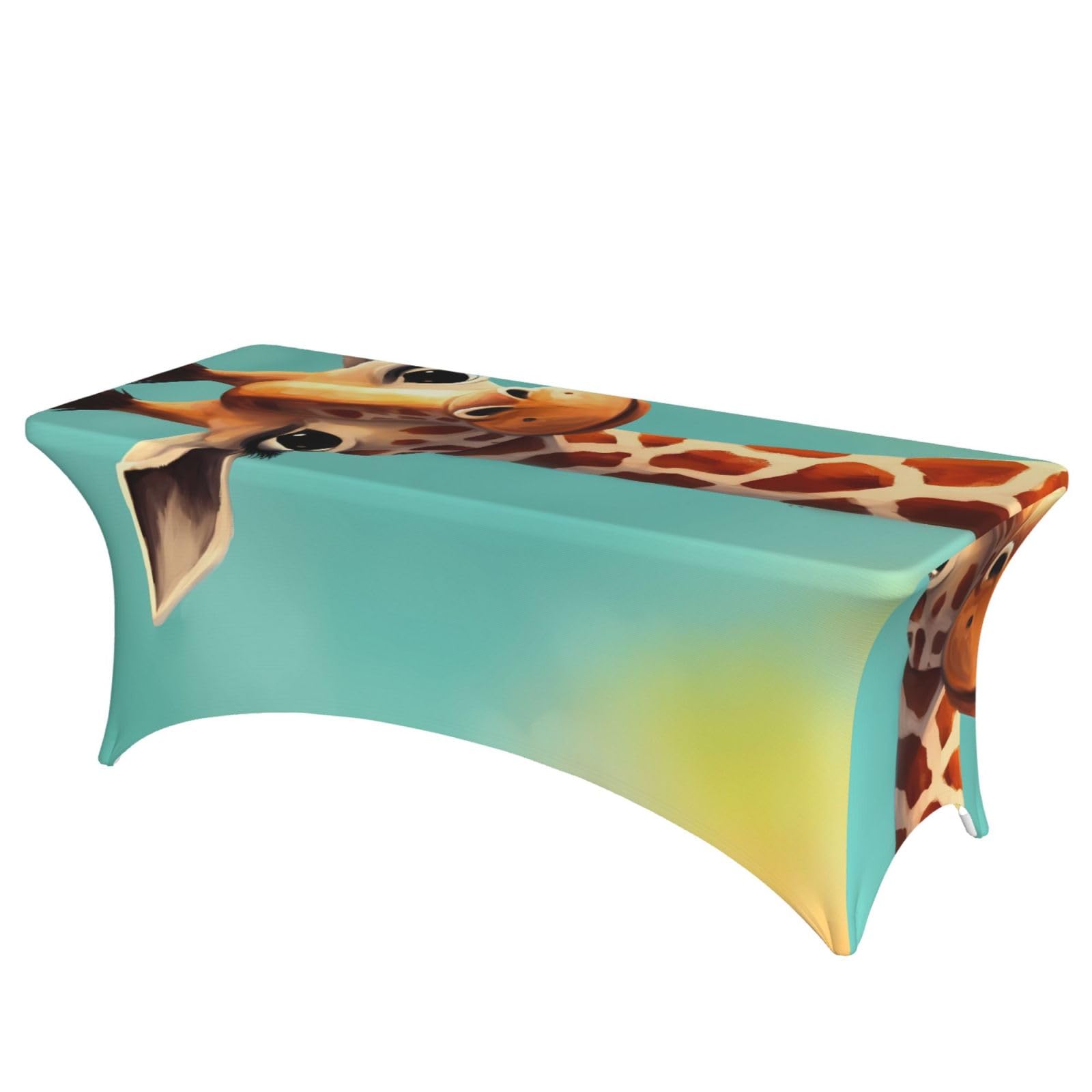 Nappe rectangulaire infroissable 1,8m stretch pour supprimer le repassage