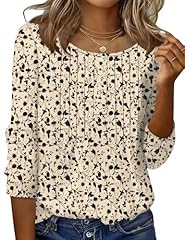 Apricot Black Floral