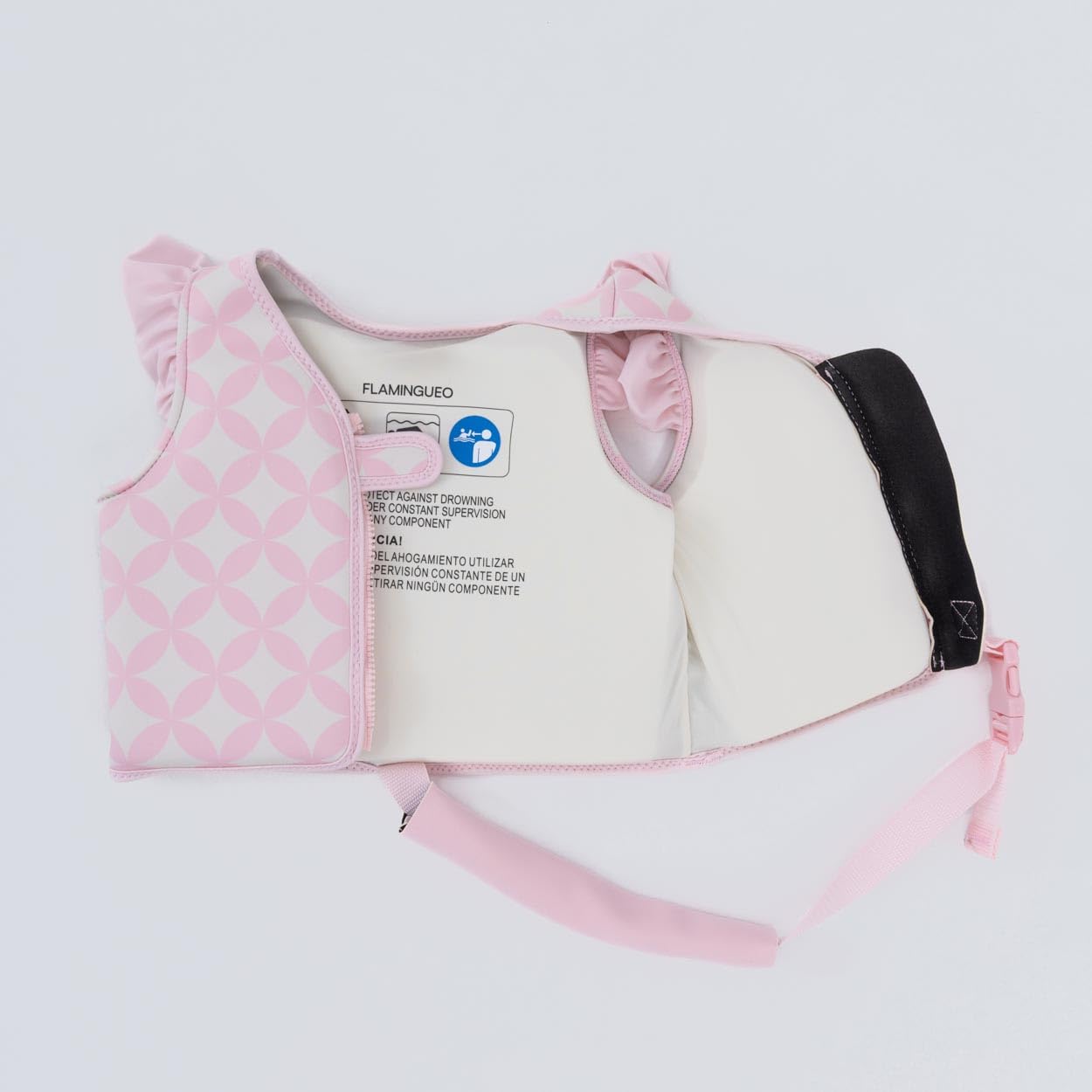 Flamingueo Gilet da Nuoto Bambino - Giubbotto da Nuoto - Giubbotto da Piscina Bambino - Neoprene e Schiuma EPE - Cinghia Regolabile - 3-6 anni