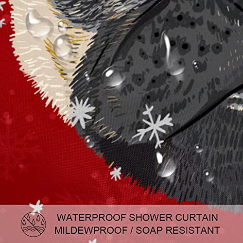 Rideau de douche imperméable de qualité supérieure 183x183 cm avec finitions soignées