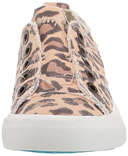 Blowfish Malibu Women's Play, Natural Jumbo Kitty Leopard, 7.52