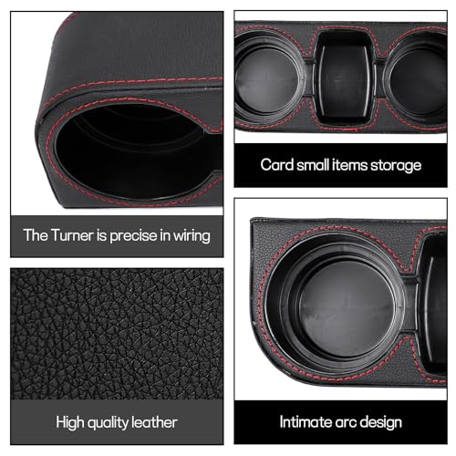 Portavasos para Auto Multifuncional Organizador Universal Negro miniatura 4