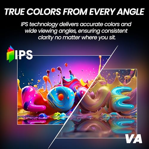 Image of CRUA 32'' 4K Gaming Monitor 160Hz, UHD 3840x2160 IPS Screen, Height /Pivot /Swivel /Tilt Adjustable Vertical Monitor, Support FreeSync, Built-in Speakers, 120% sRGB, PIP /PBP, HDMI 2.0 & DP 1.4-Black