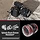 Panasonic Lumix S-R28200E 28-200 mm F4.0-7.1 Makro-OIS-Objektiv, Vollformat-Kameraobjektiv, Weit- bis Telezoomobjektiv, Dual is 2, Staub-/spritzwasser-/frostbeständig, ideal für 4K-Video, Schwarz