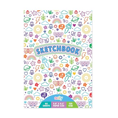 OOLY Colorful Doodles Sketchbook for Kids...