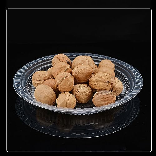 Yaosheng 100Pcs Disposable Plastic Table ​Plate For Party Supplies,Holiday,Easter,Cake. #TOP3