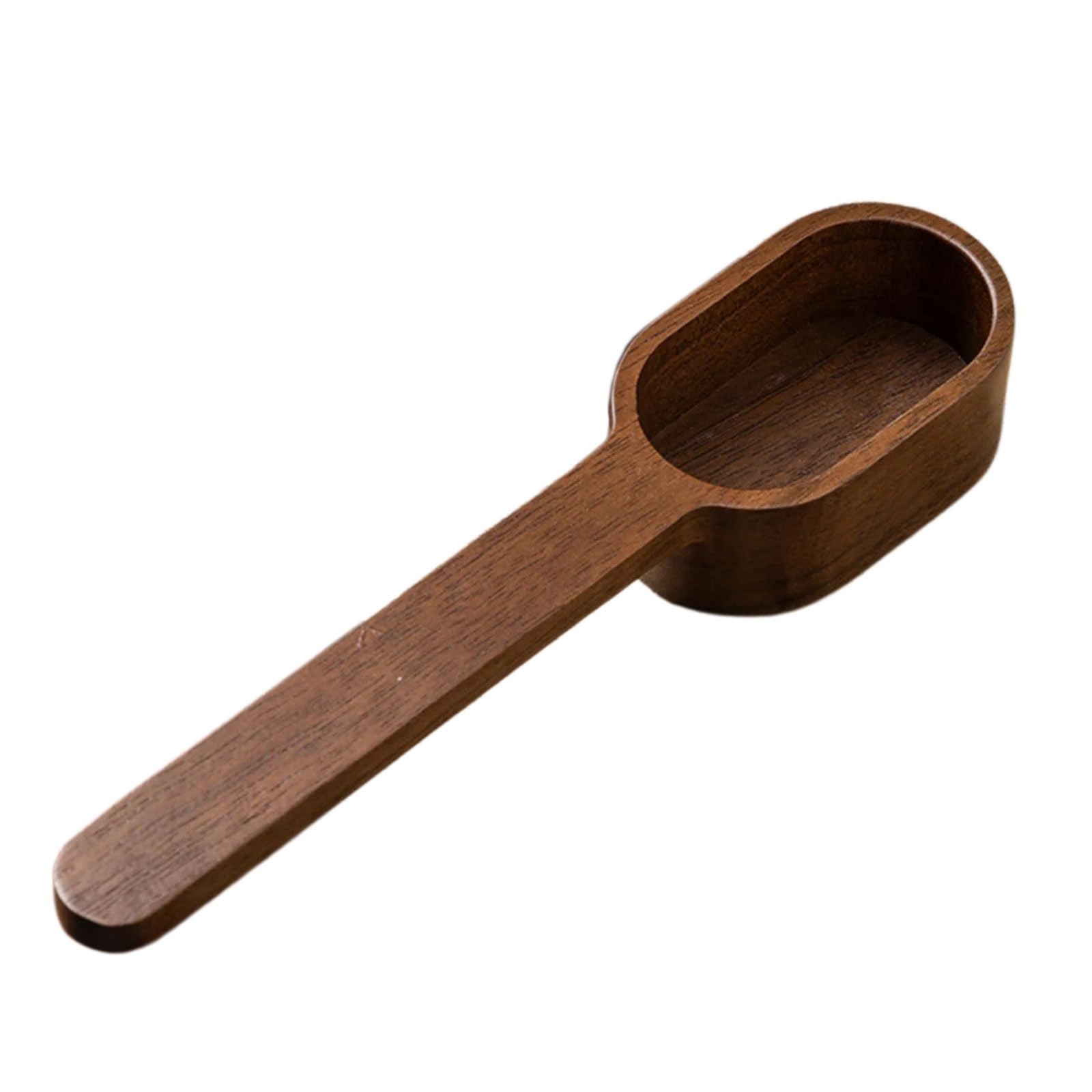 ZEPFJHE Walnuts Coffee Measuring Spoon with Long Handle for Baristas Home Brewing and Kitchen Measurements Coffee Spoon