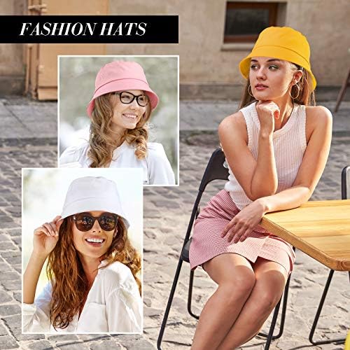 Miniatura 4 de Sombreros de pescador para hombres y mujeres, sombrero de playa de verano, sombrero de pesca para adultos, sombrero de algodón transpirable