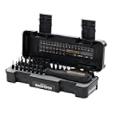 Wheeler Space Saver Screwdriver Set with Magnetic Screwdriver Handle, Bit Assortment and Storage Case for Maintenance