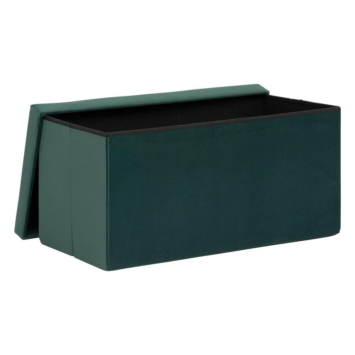 Pouf pli dble vel tess CED - Atmosphera créateur d'intérieur