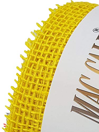 Nastro juta 80 knaus 25mt giallo ocra